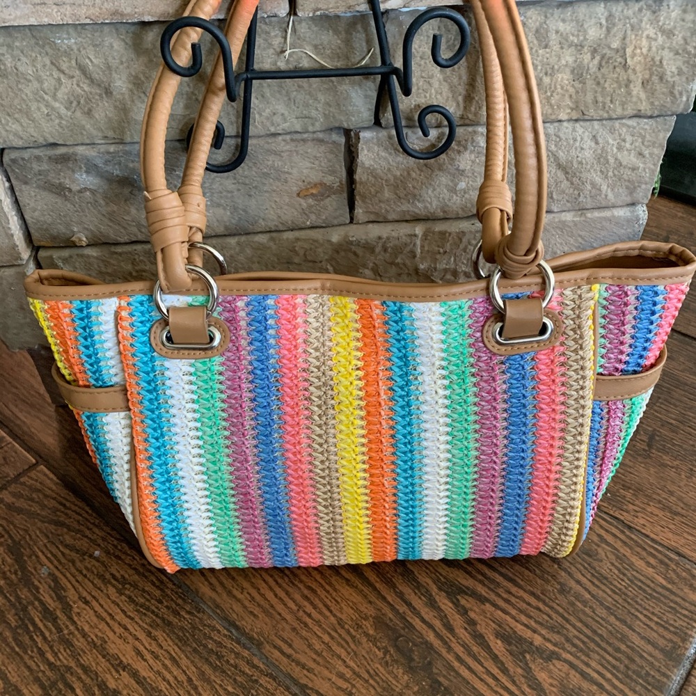 Multicolored purse